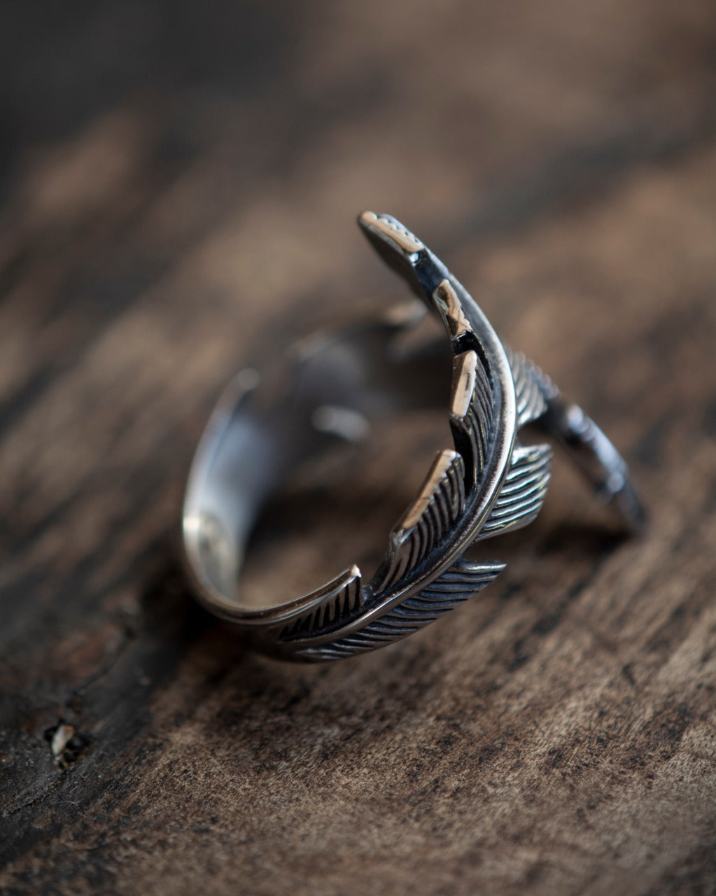 Feather Vintage Ring